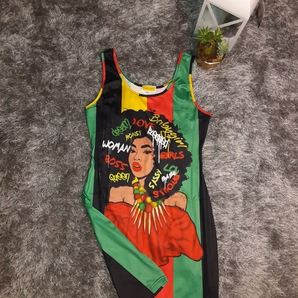 Women's multi color tank - Picture 4 of 4